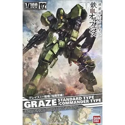 Bandai 203232 1/100 Graze Standard/Commander Type Ibo Gun Hg 1