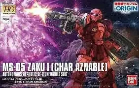 Bandai 216379 1/144 Ms-05 Zaku 1 Char Aznable Bttl Mare Origin 1