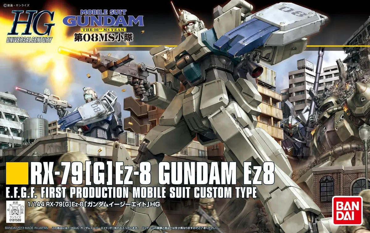 Bandai 5055753 Gundam Ez8 "Gundam 08Th Ms Team" 1