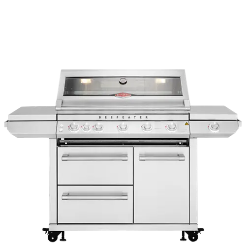 Beefeater 7000 Premium 5 Burner Bbq,Side Burner & Trolley Bmf7655sa 1