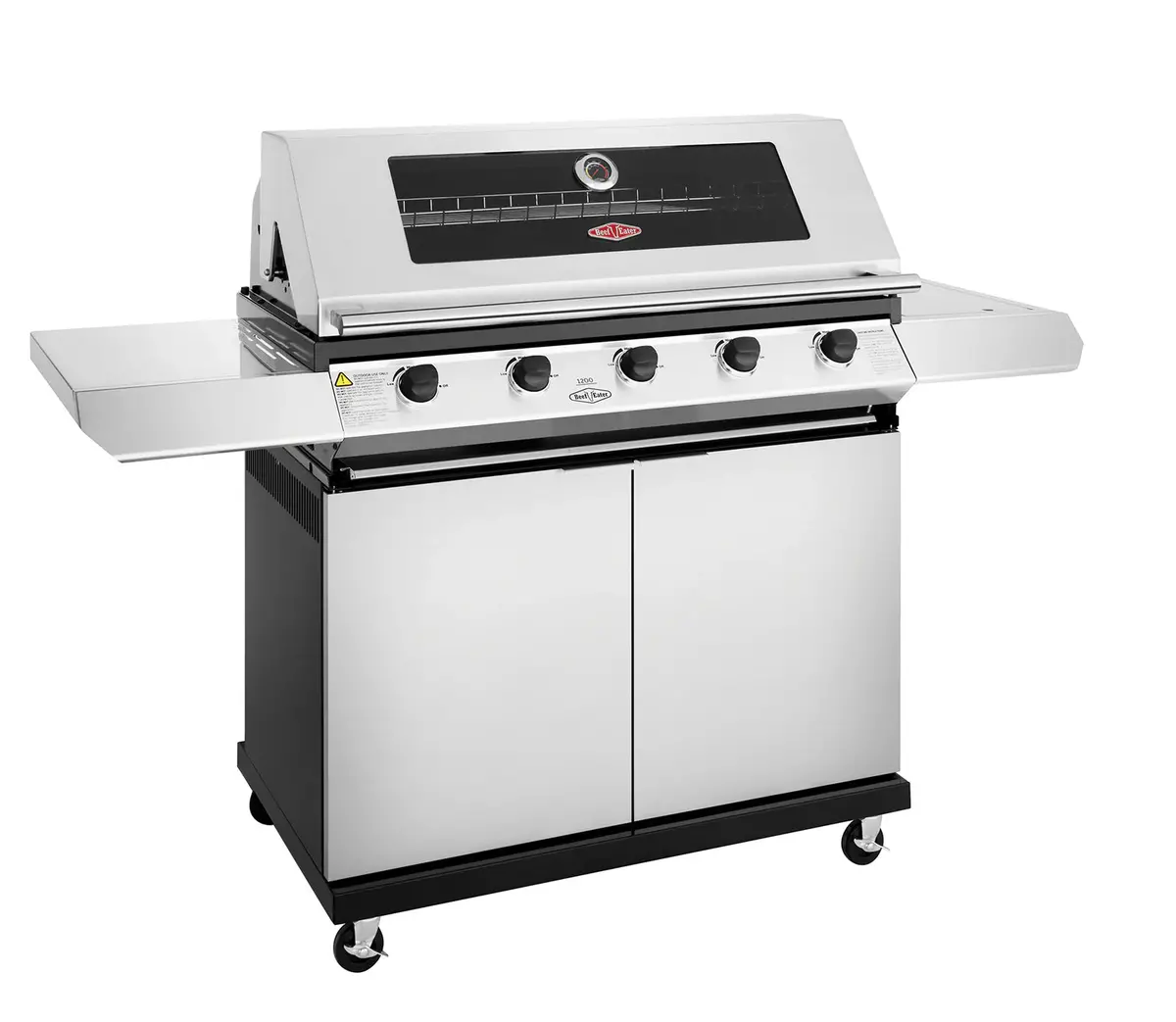 Beefeater 1200S 5 Burner Cabinet Gas Bbq & Side Burner Bdtr1251sbe 1