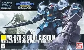 Bandai 5059165 Hguc #117 1/144 Ms-07B-3 Gouf Custom 1