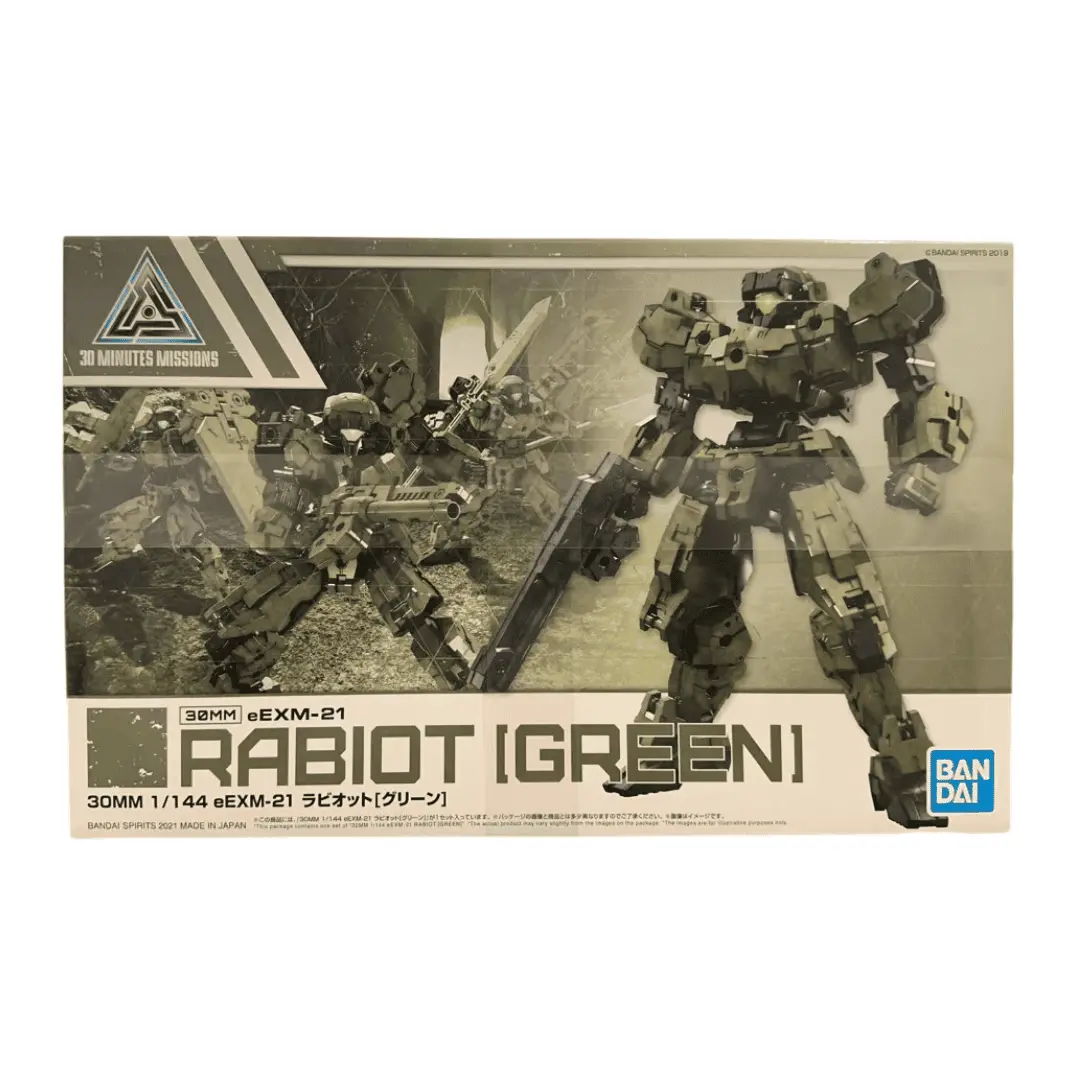 Bandai 5061326 30Mm Eexm-21 Rabiot (Green) "30 Minutes Missions" 1
