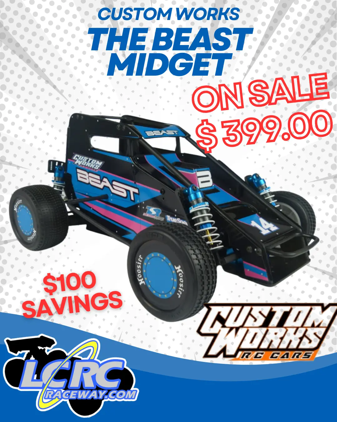 Custom Works 0650 Beast Midget Kit 1