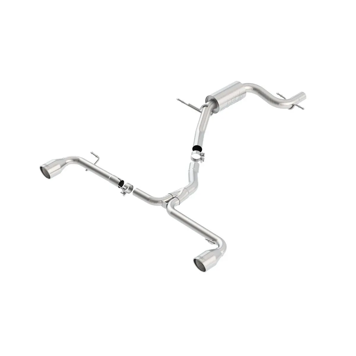 Borla S-Type Catback Exhaust – Fits 2010–2014 Vw Mk6 Gti 1