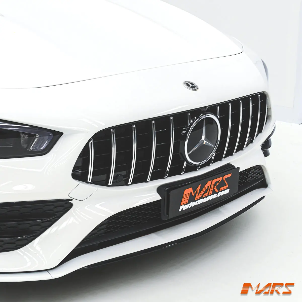 Panamericana Cla45 Style Front Bumper Bar Grille Grill Bodykit For Mercedes-Benz Cla-Class W118 C118 2018-2023 & Cla35 Amg 1