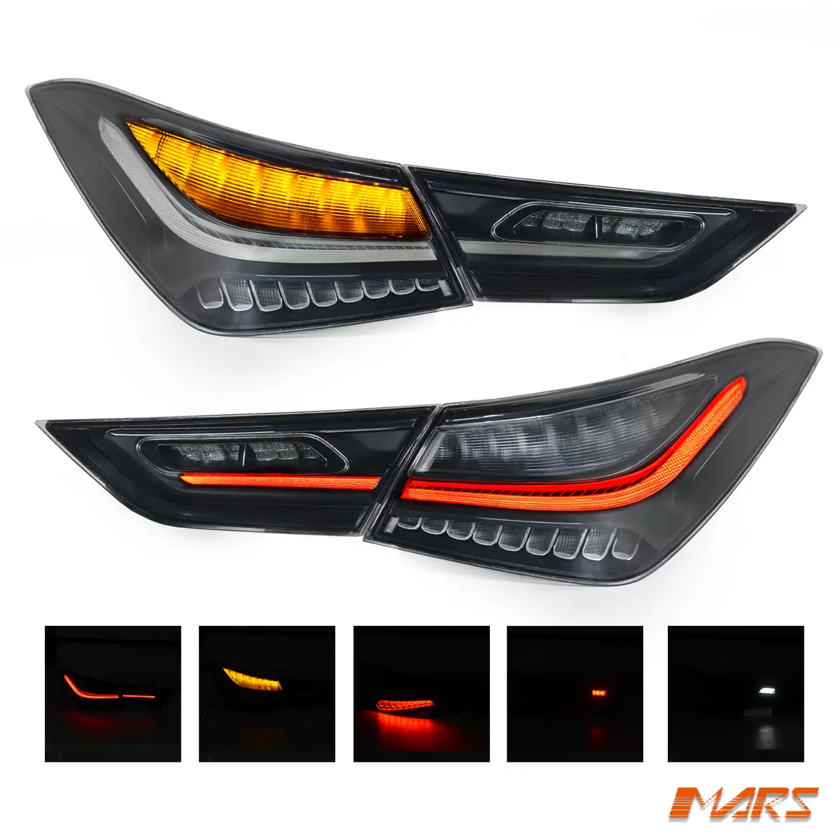 Smoked Update Full Led Tail Lights For Mercedes-Benz Cla-Class C118 W117 & Cla35 Cla45 Amg 2019-23 1
