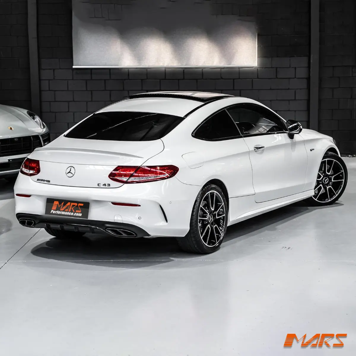 Oe Rear Bumper Bar Diffuser Bodykit For Mercedes-Benz C-Class C205 Coupe & A205 Convertible & C43 Amg 2016-2021 2