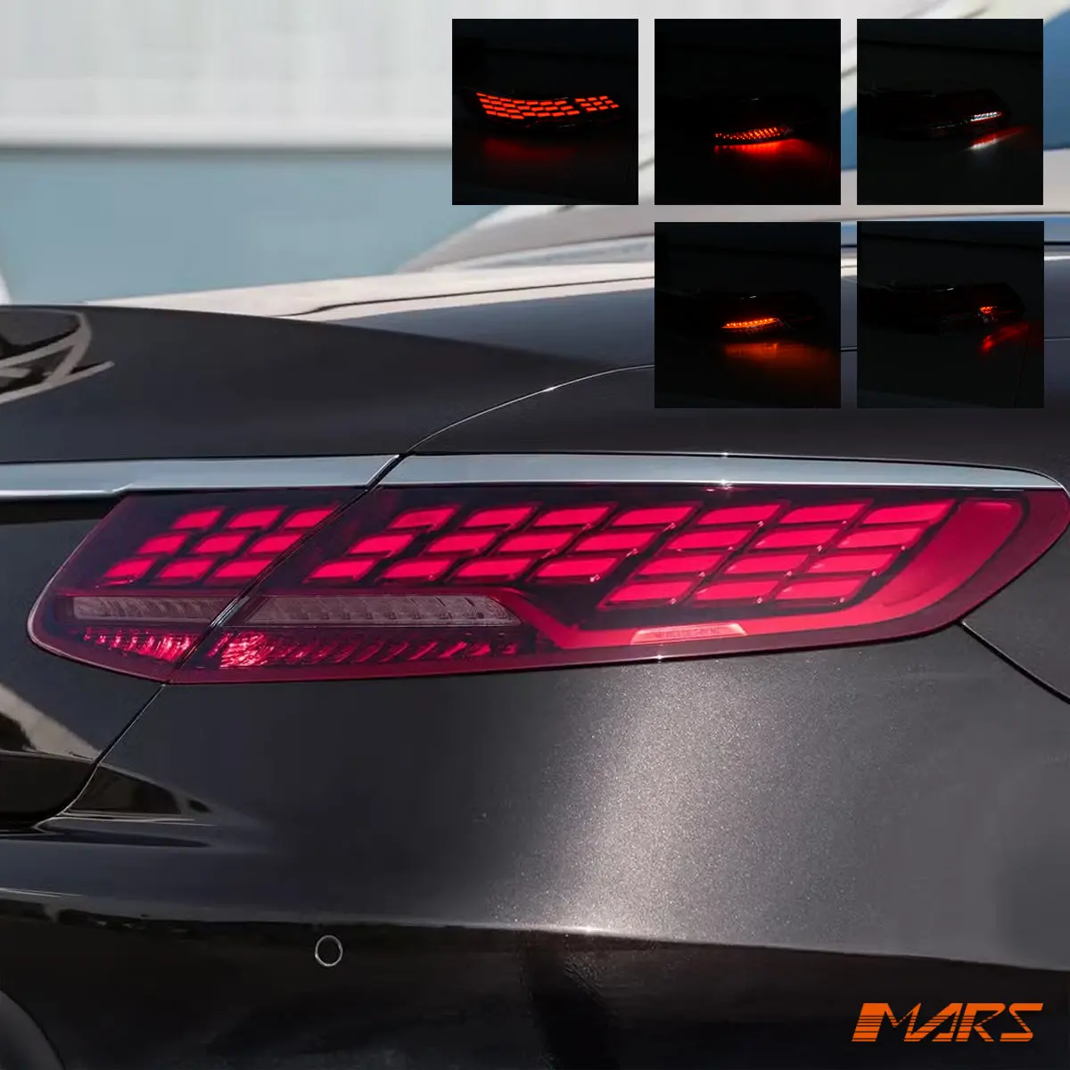 Full Led Facelift S63 Amg Style Tail Lights For Mercedes-Benz S-Class Coupe C217 A217 2015-2017 1