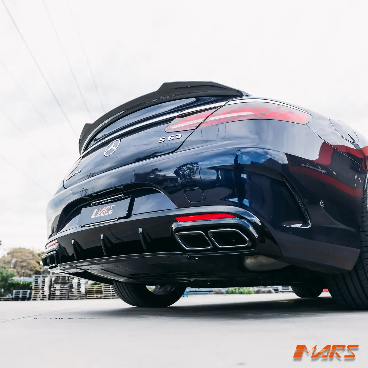 Amg S63 Style Rear Bumper Bar Diffuser Bodykit For Mercedes-Benz S-Class Coupe W217 C217 2015-2021 1