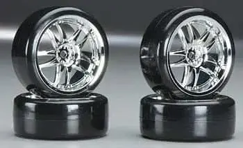 C23240 Type Iii Complete Wheel/Tire Set Drift Racing(4) 1