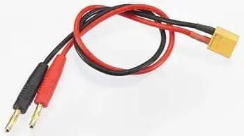 C24411 Xt60 Male-To-Banana Male Connector Adapter 300Mm 1
