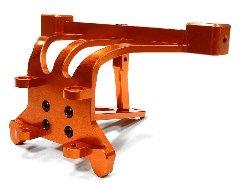 Integy C26197orange Front Body Post Tower & Pin Mount Xmaxx 1