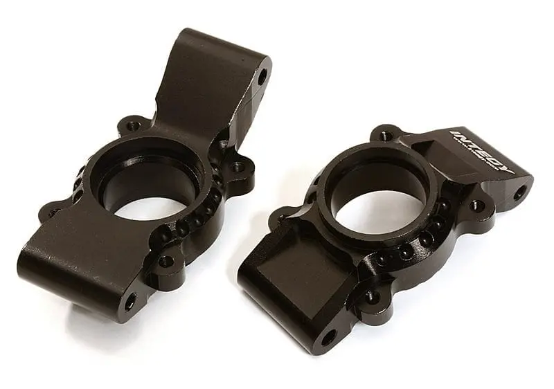 Integy C27193black Rear Hub Carriers X-Maxx 1