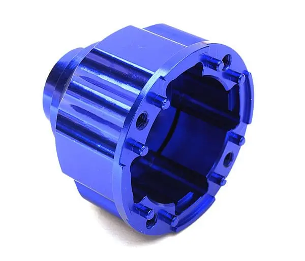 Integy C27263blue Differential Case X-Maxx 1