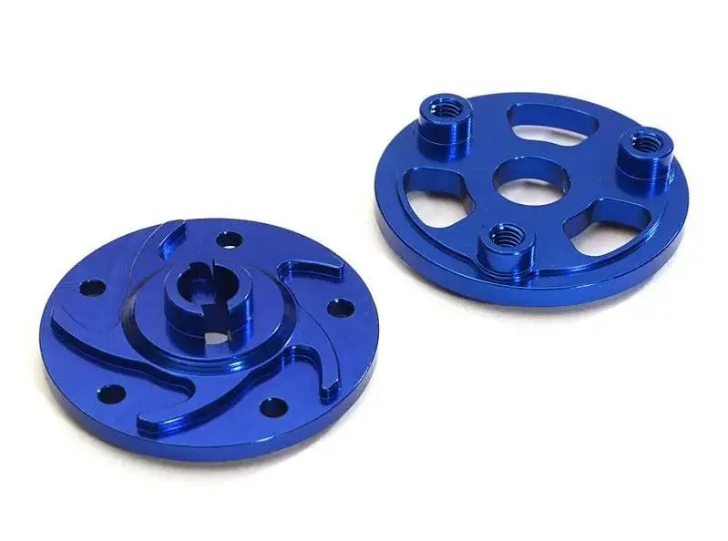 Integy C28327blue Machined Slipper Pressure Plate & Hub 1