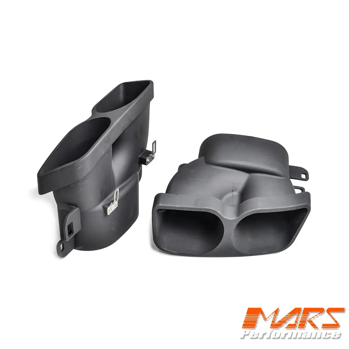 Brabus Style Exhaust Muffler Tips For Mercedes-Benz C-Class W205 C205 & E-Class W213 Rear Bumper Diffuser Bodykit 1