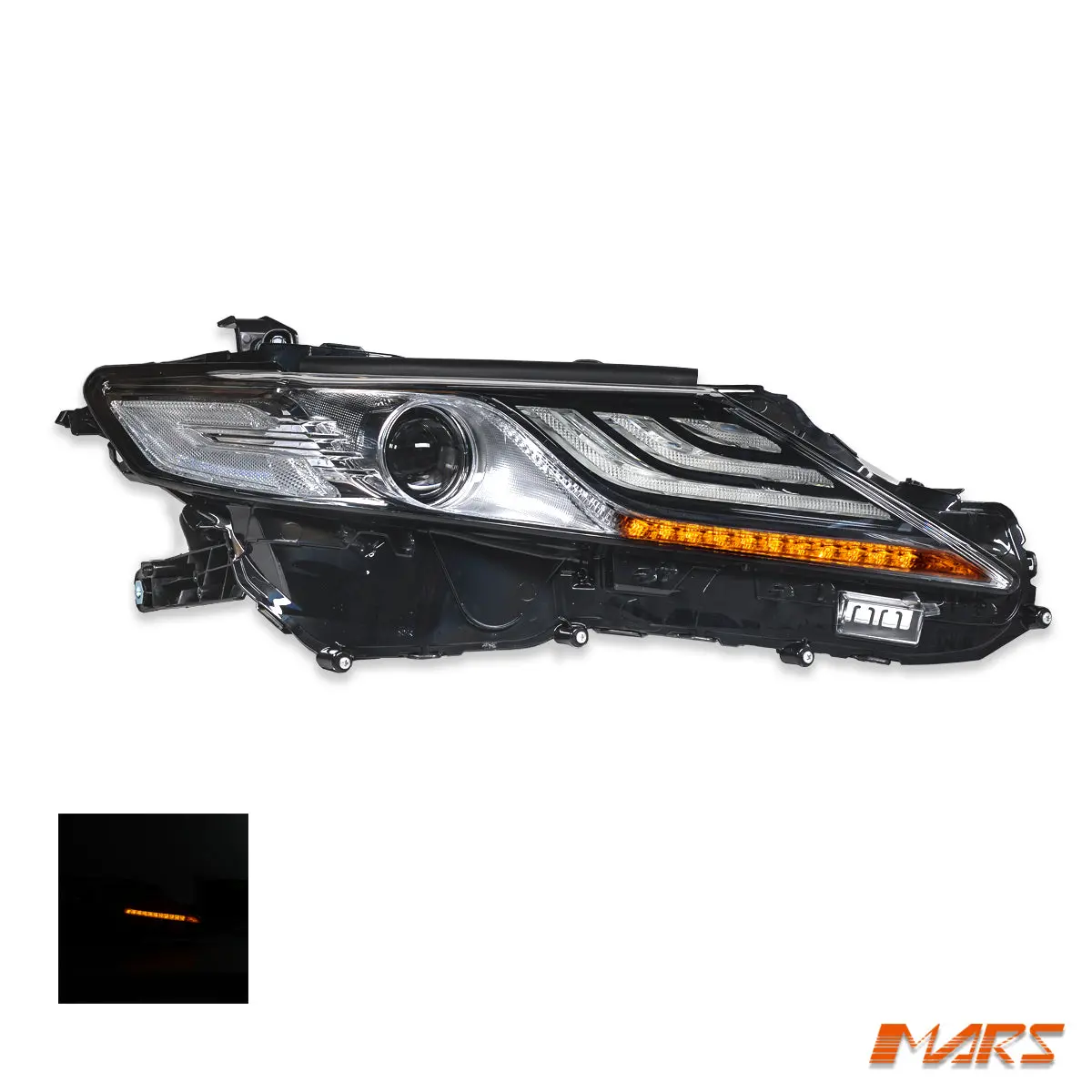Right (Driver Side) Headlight Assembly For Toyota Camry Asv70r / Axvh70r / Axvh71r / Gsv70r Sl Sx 2018-2020 1