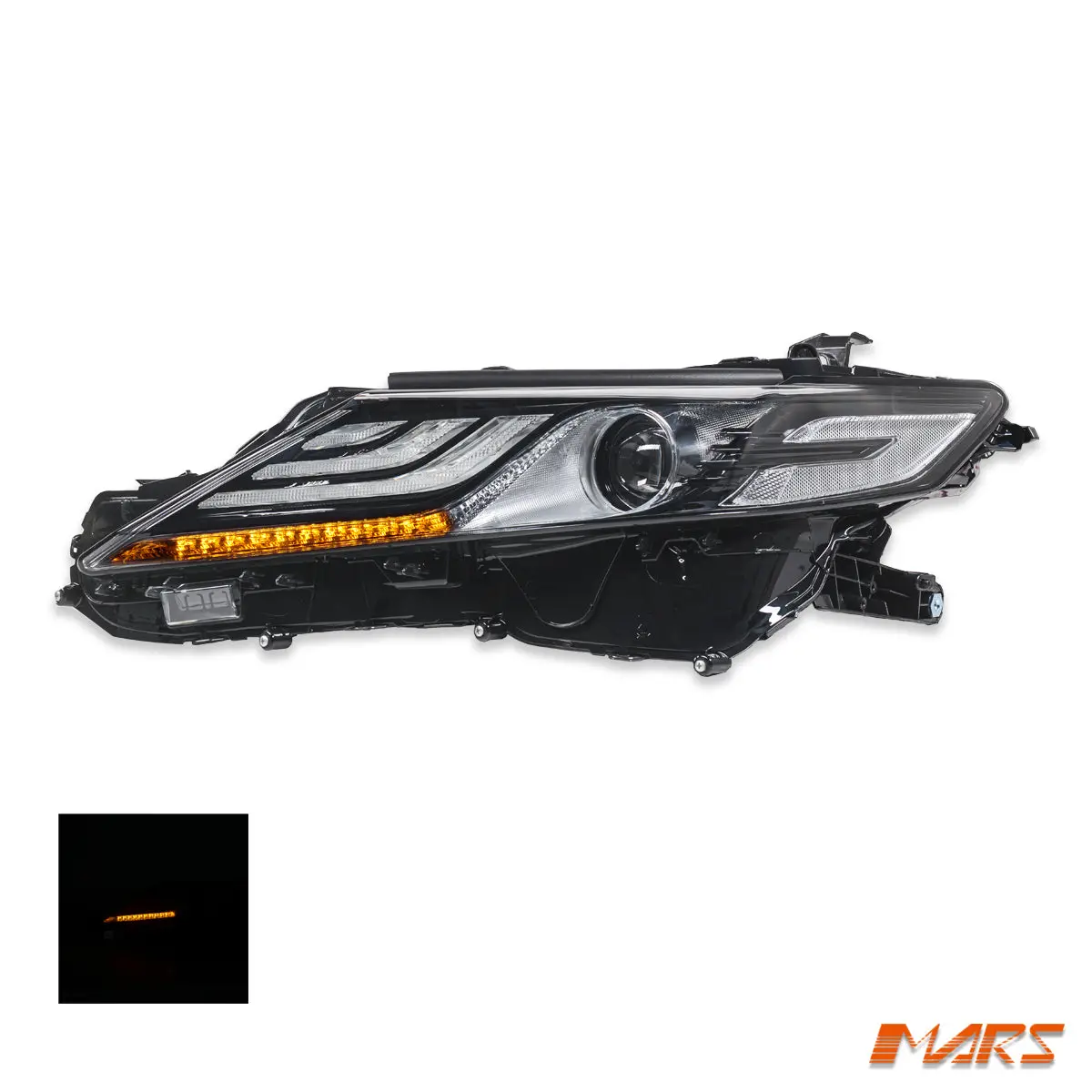 Left (Passenger Side) Headlight Assembly For Toyota Camry Asv70r / Axvh70r / Axvh71r / Gsv70r Sl Sx 2021-2024 1