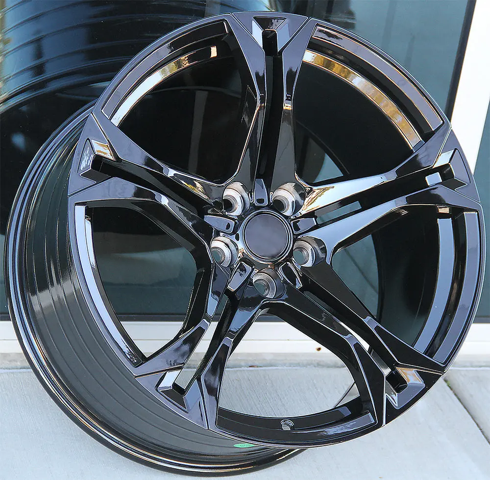 Chevy Wheels C002 20X10/20X11 5X120 Gloss Black Fit Camaro Zl1 Edition 1
