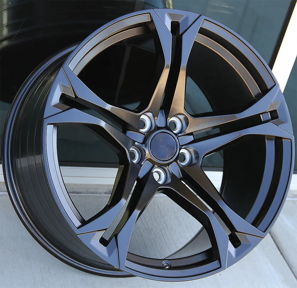 Chevy Wheels C002 20X10/20X11 5X120 Matte Black Fit Camaro Zl1 Edition 1