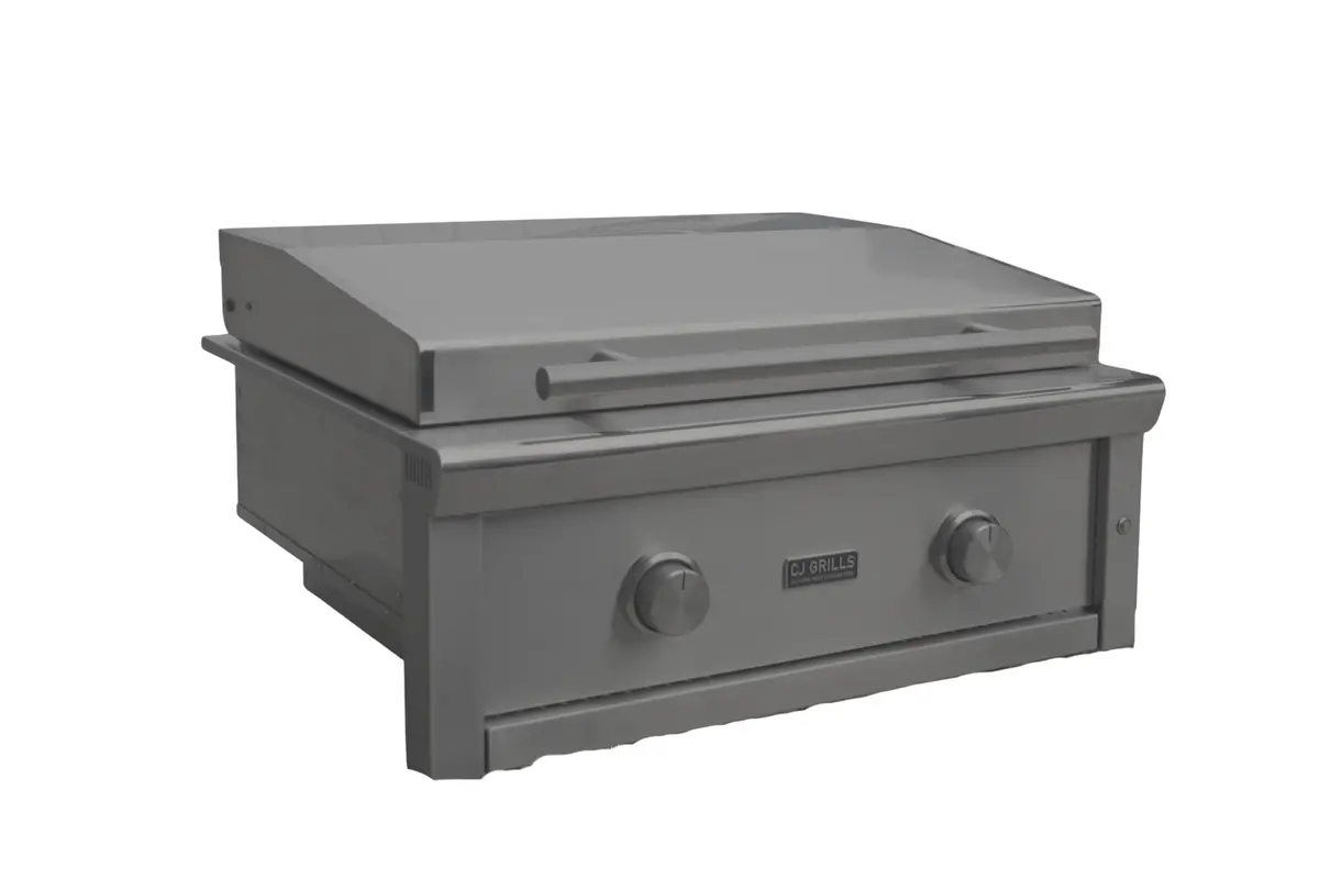 Cj Grills 30Gp" 316 Marine-Grade Stainless Steel, Pro Built-In Griddle 1