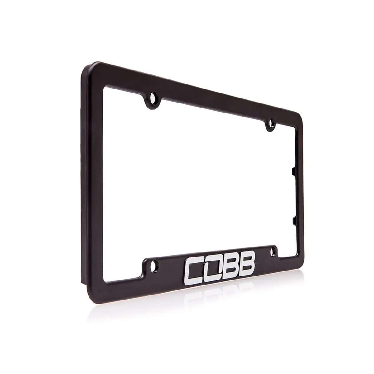 Cobb Black License Plate Frame 1