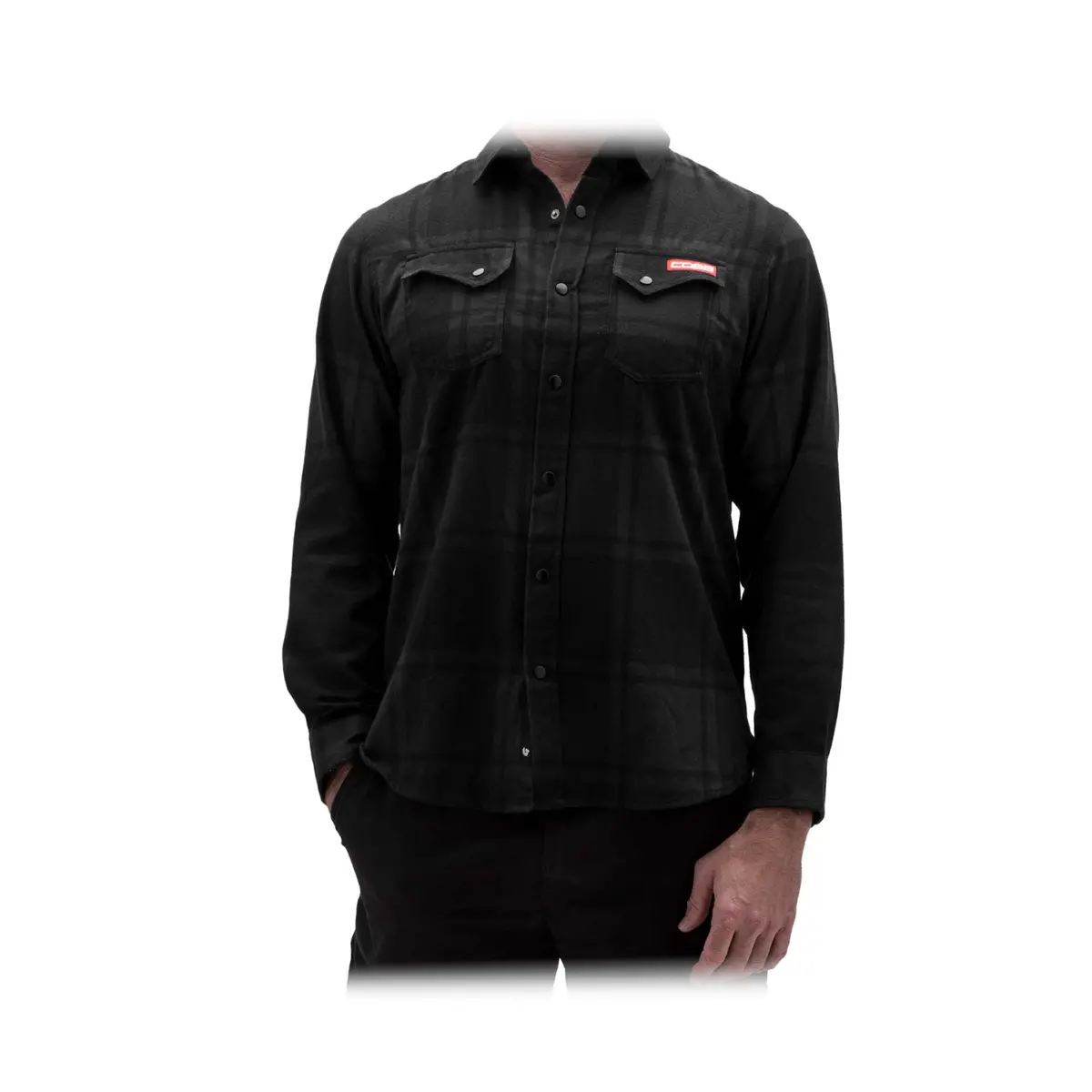 Cobb Burnside Snap Flannel Shirt 1