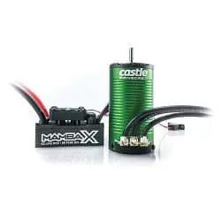 010016000 Mamba X Sct, Sensored, 25.2V Wp 1415-2400Kv Combo 1
