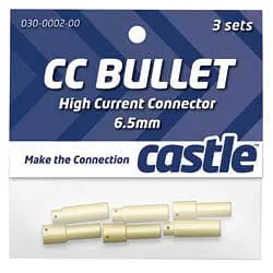 6.5Mm High Current Cc Bullet Connector Set 1