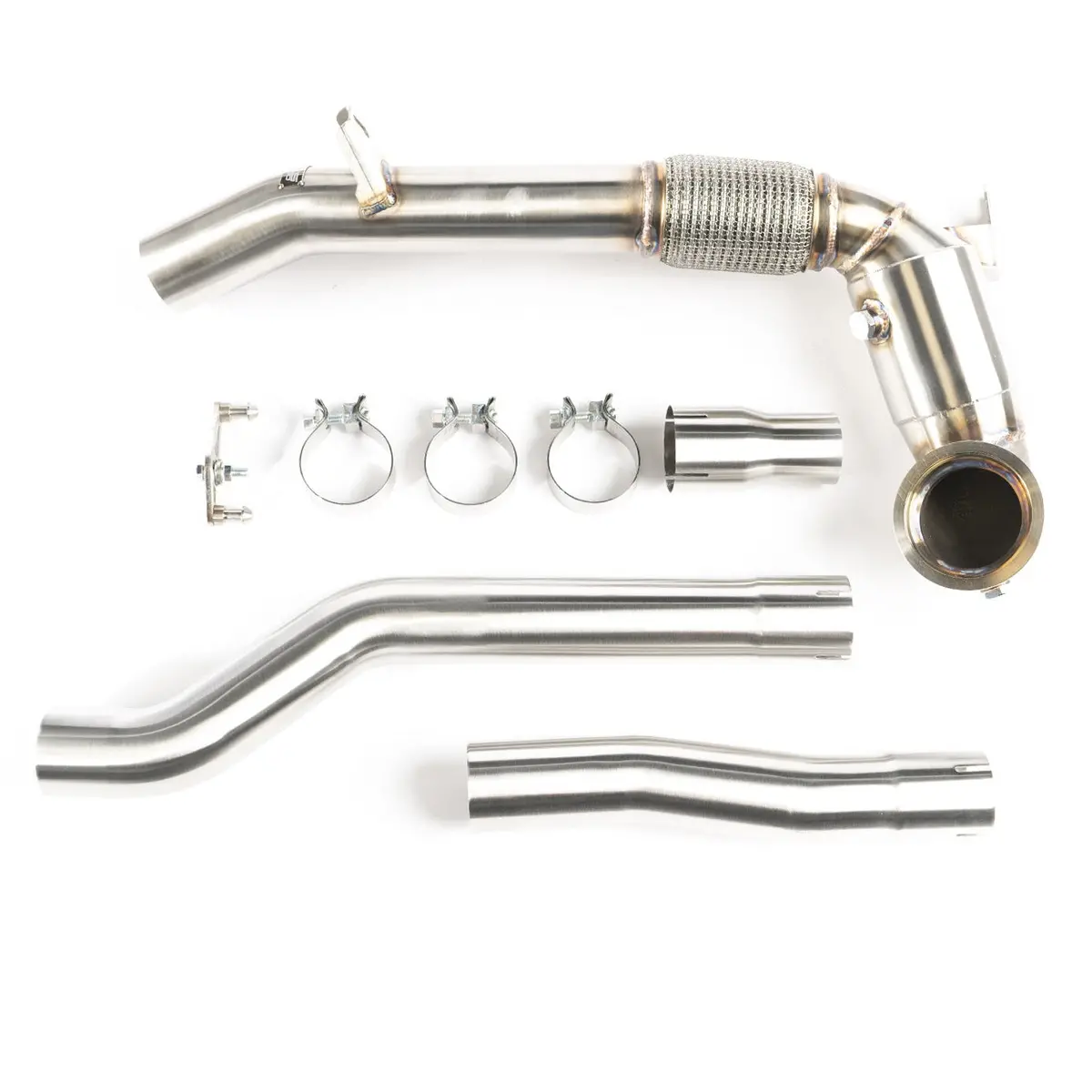 Cts Turbo Evo4 High Flow Catted Downpipe For Volkswagen Mk8/Mk8.5 Golf R And Audi 8Y/8Y.2 S3 1
