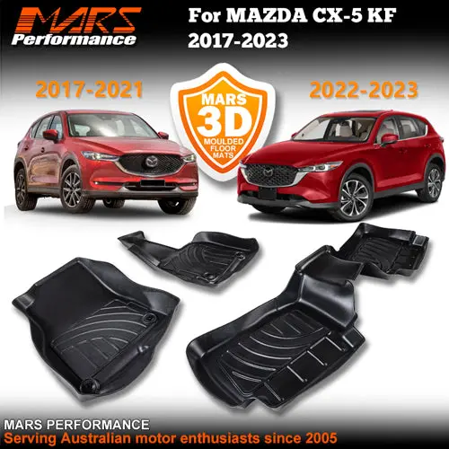 Tpe 3D Moulded Car Floor Mats For Mazda Cx-5 Kf 2017-2025 1