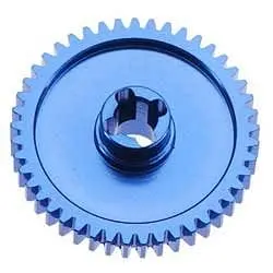 Aluminum Spur Gear 45T Blue Bx Mt Sc 4.18 1