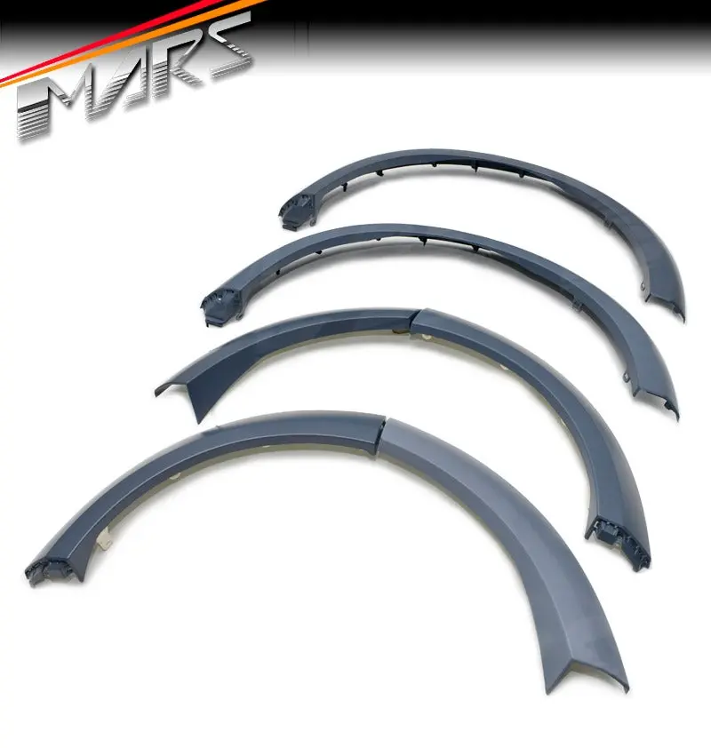 Front & Rear Side Fender Guard Wheel Arch Flare Moulding Bodykit For Land Rover L319 Discovery 3 & 4 1