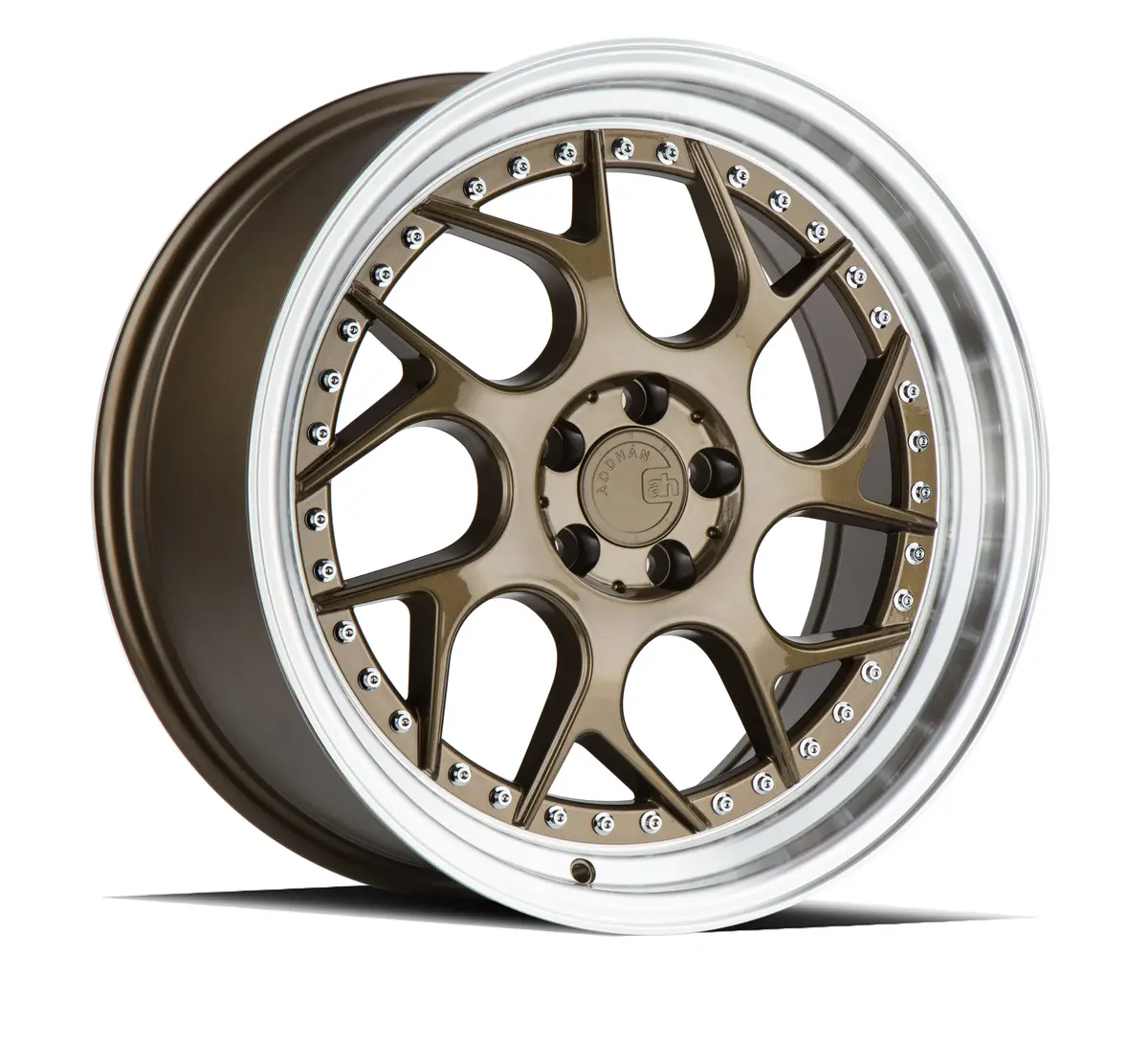 Aodhan Wheels Ds01 Bronze Machined Lip 1