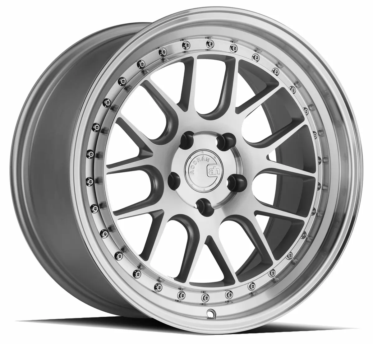 Aodhan Wheels Ds06 Silver Machined Face 1