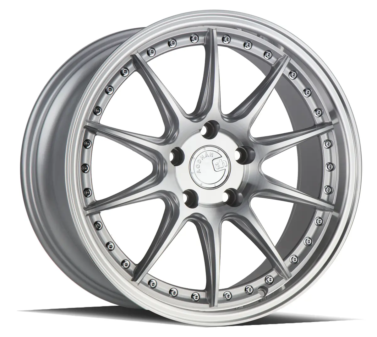 Aodhan Wheels Ds07 Silver Machined Face 1