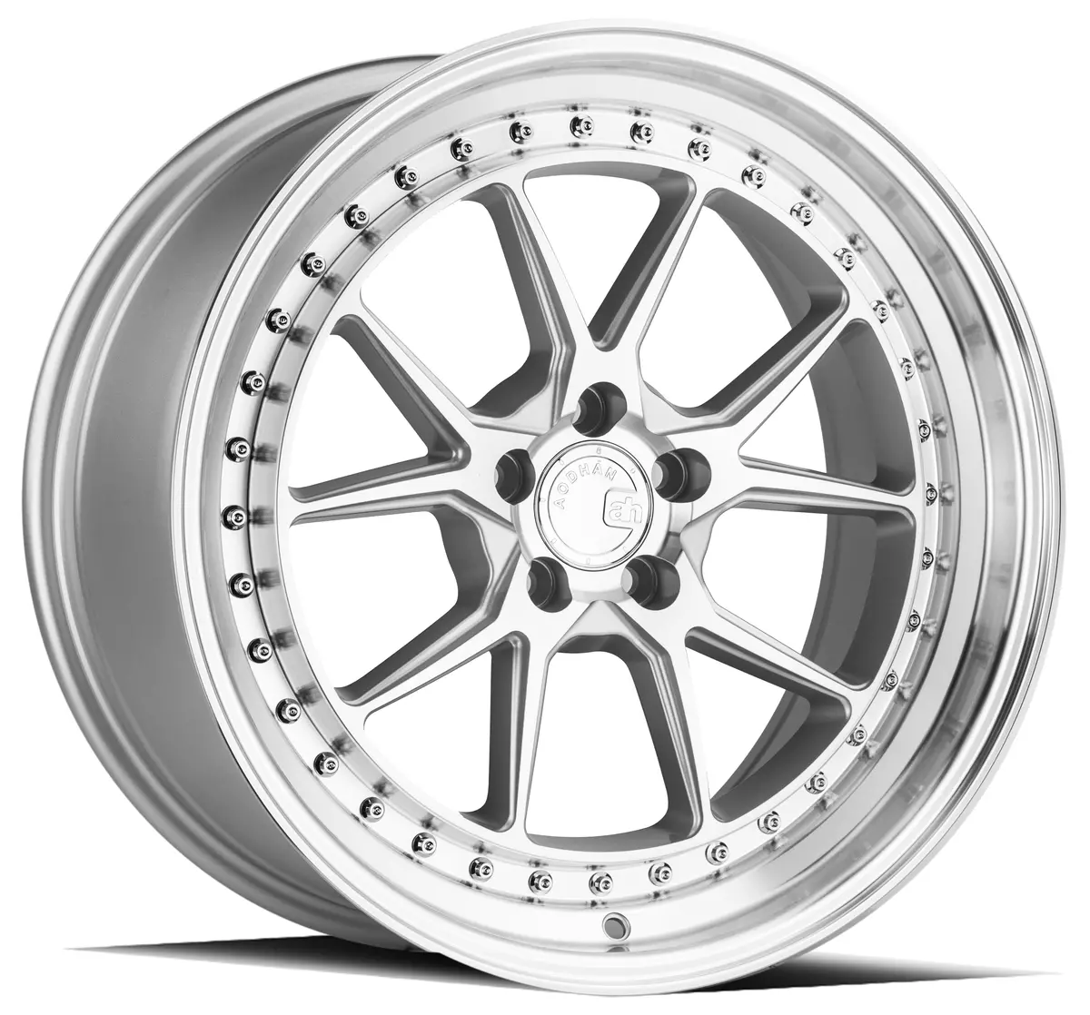 Aodhan Wheels Ds08 Silver Machined Face 1