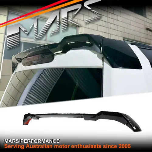 Gloss Black Rear Roof Lip Spoiler Wing Bodykit For Land Rover Discovery 3 & 4 L319 2005-2016 1