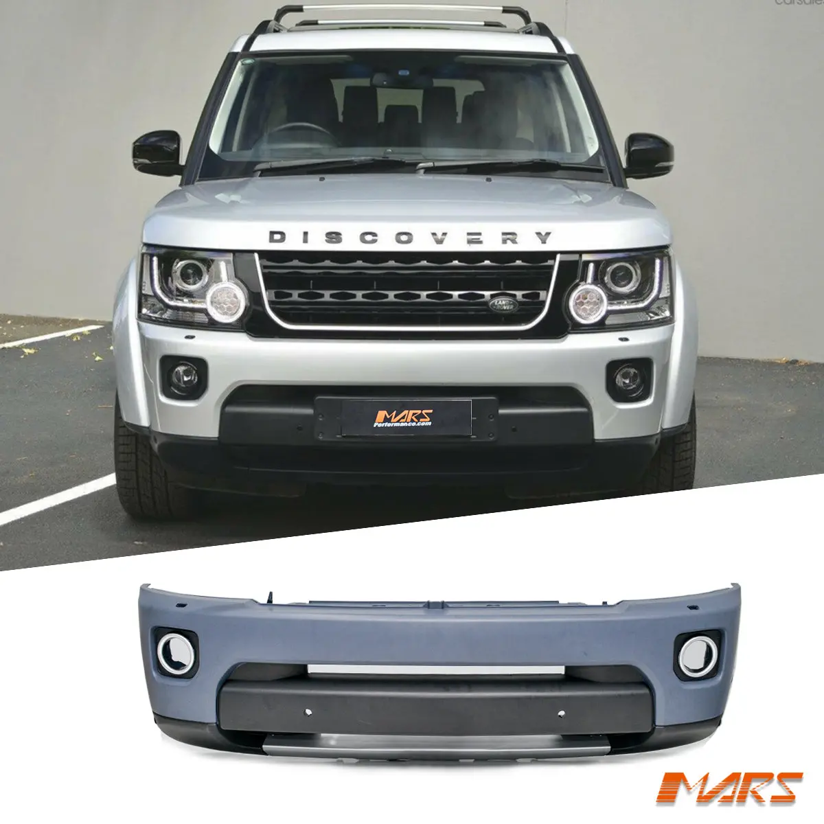 Complete Front Bumper Bar Bodykit With Fog Lights For Land Rover L319 Discovery 4 L319 Facelift 2014-2016 1