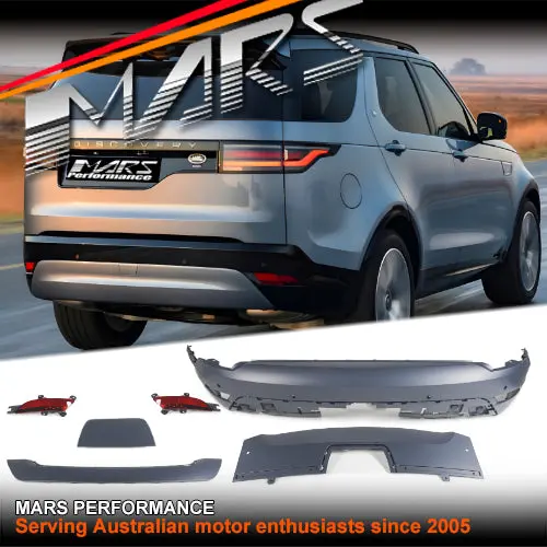R-Dynamic Rear Bumper Bar Bodykit With Diffuser & Lights For Land Rover Discovery L462 Series-5 2017-2024 1