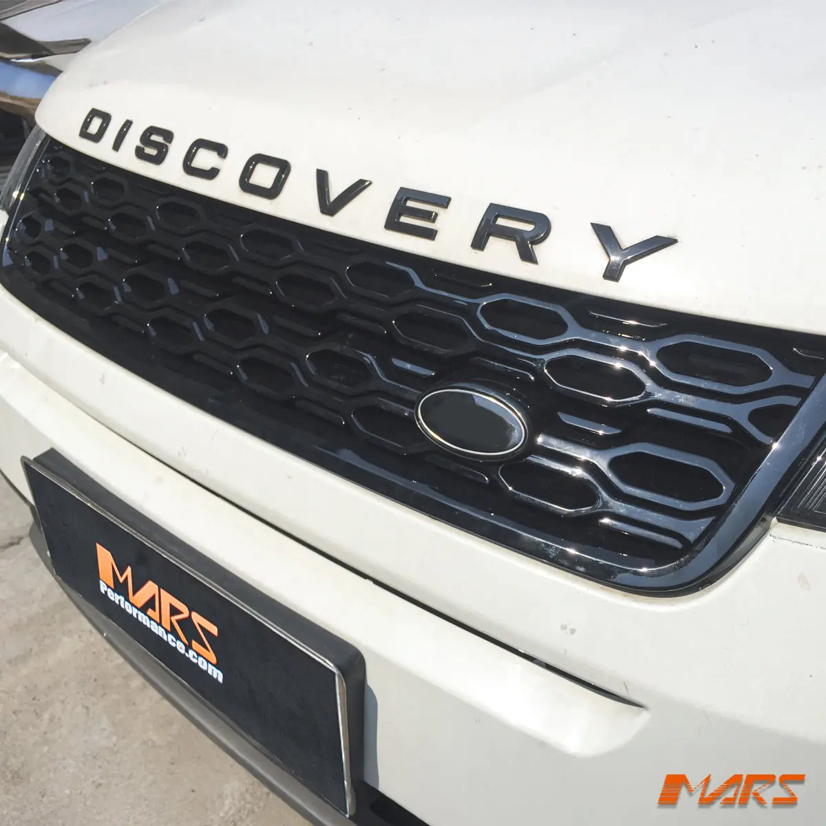 Gloss Black My19 Update Style Front Bumper Bar Grille Grill Bodykit For Land Rover Discovery Sport L550 2015-2019 1