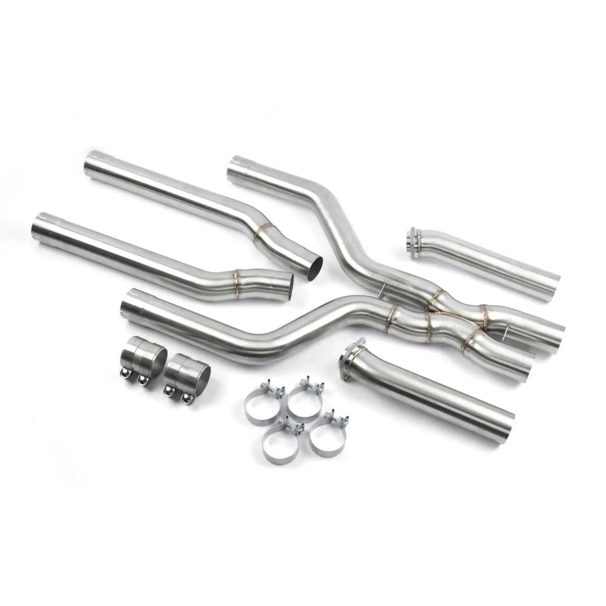 Dinan High Flow X-Pipe Exhaust | F95 X5 M Competition · F96 X6 M Competition | 4.4L Turbo V8 [S68] 1