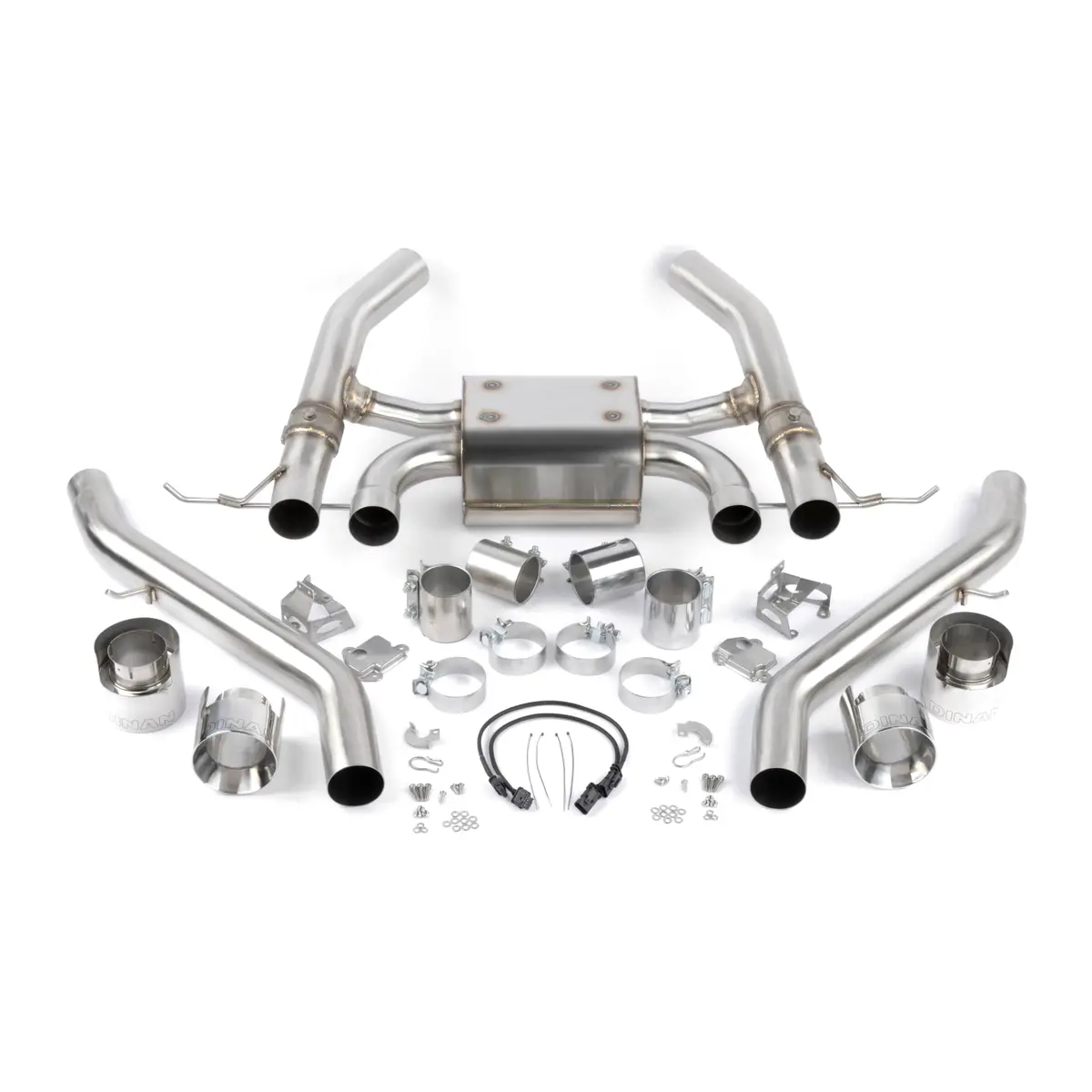 Dinan Valved Axle-Back Exhaust System | G80 M3 · M3 Competition · G82 · G83 M4 · M4 Competition | 3.0L Turbo I6 [S58] 1