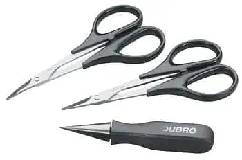 Dubro 2331 Body Reamer+Scissors (Curved&Straight) 1