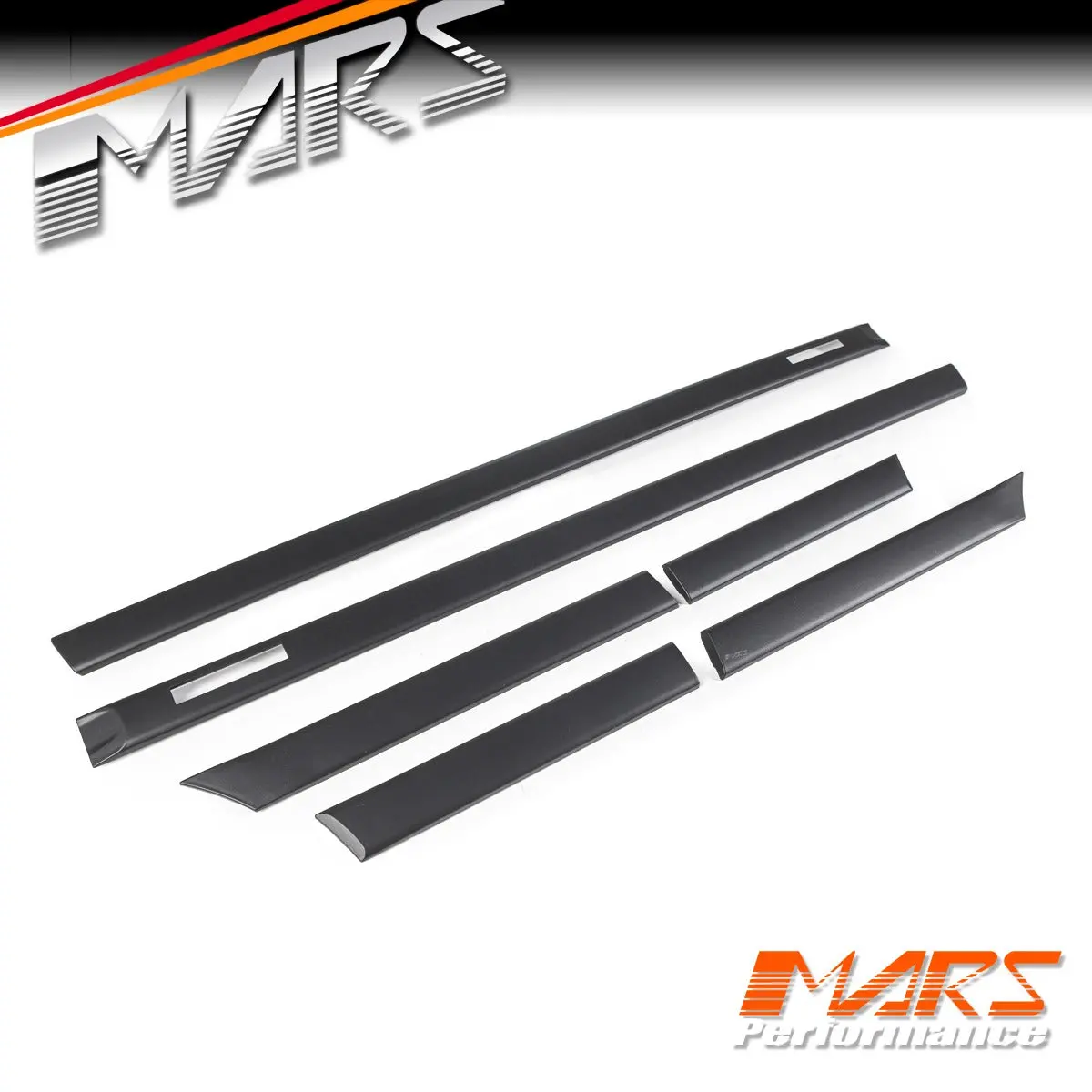 Bmw E36 M3 Style Door & Bumper Side Stripe Moulds Molding Bodykit For 2 Doors Coupe & Convertible 1