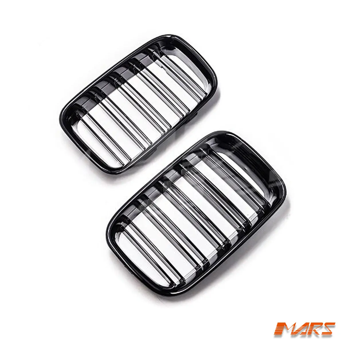 Gloss Black M4 Style Front Kidney Grille Grill Bodykit For Bmw 3-Series E36 1991-1996 Sedan Coupe Convertible 1
