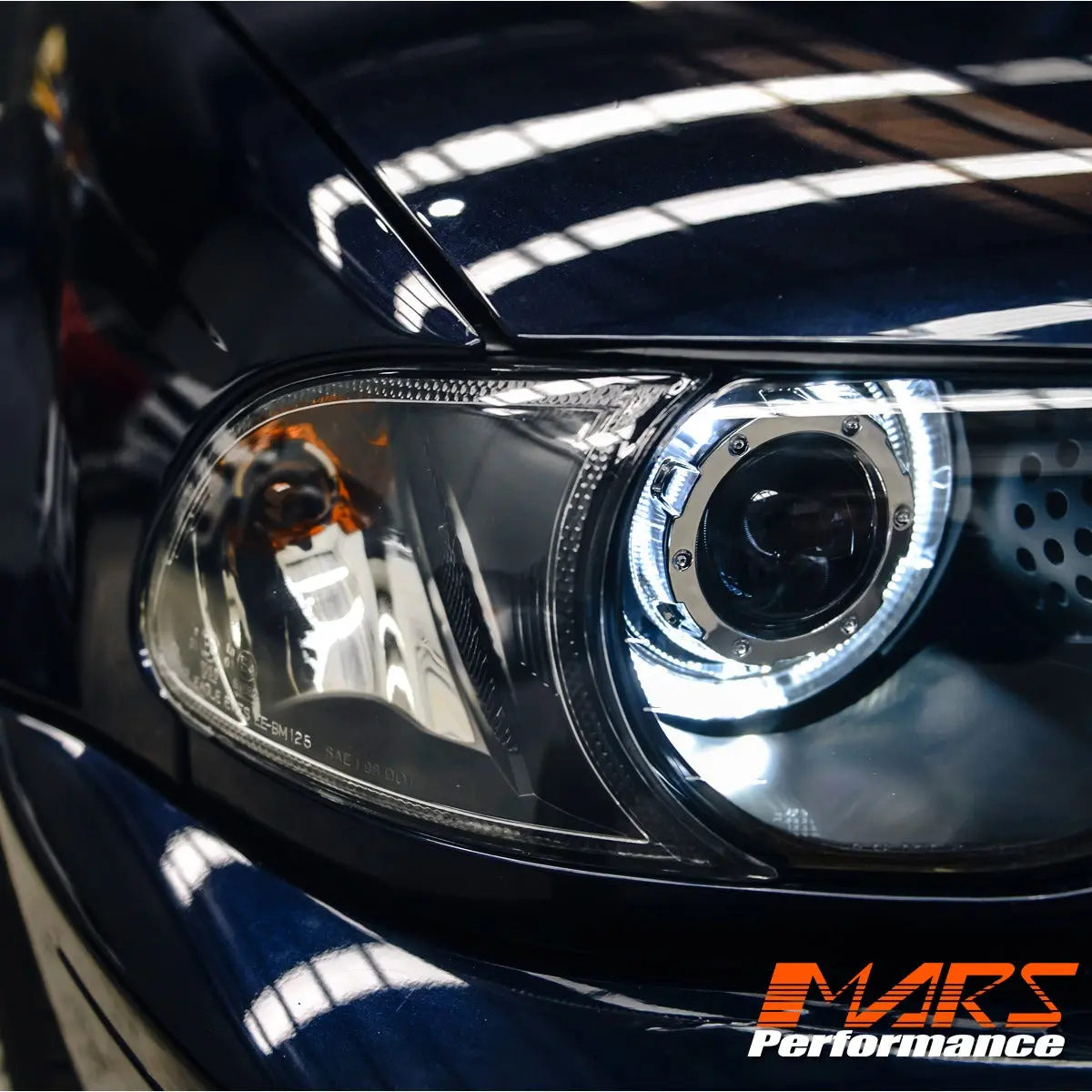 Black Corner Turn-Signal Lamp Indicator For Bmw E46 2D Coupe 1999-2001 & Convertible & M3 Ks 1