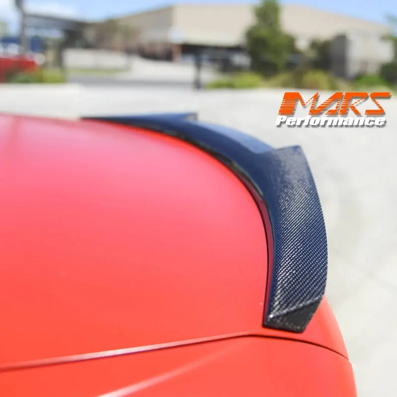 M4 Style Carbon Fibre Rear Trunk Lip Spoiler Wing Bodykit For Bmw 3-Series E90 Sedan 2005-2011 & M3 1
