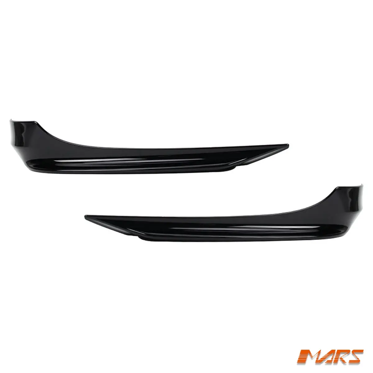 Performance Gloss Black Front Bumper Splitter Lips Spoiler Bodykit For Bmw 3-Series E90 E91 Lci Non M Sport 2009–2011 1